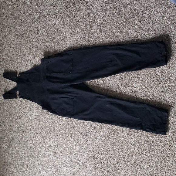 Lunik Pants - Black Clad and Cloth overalls